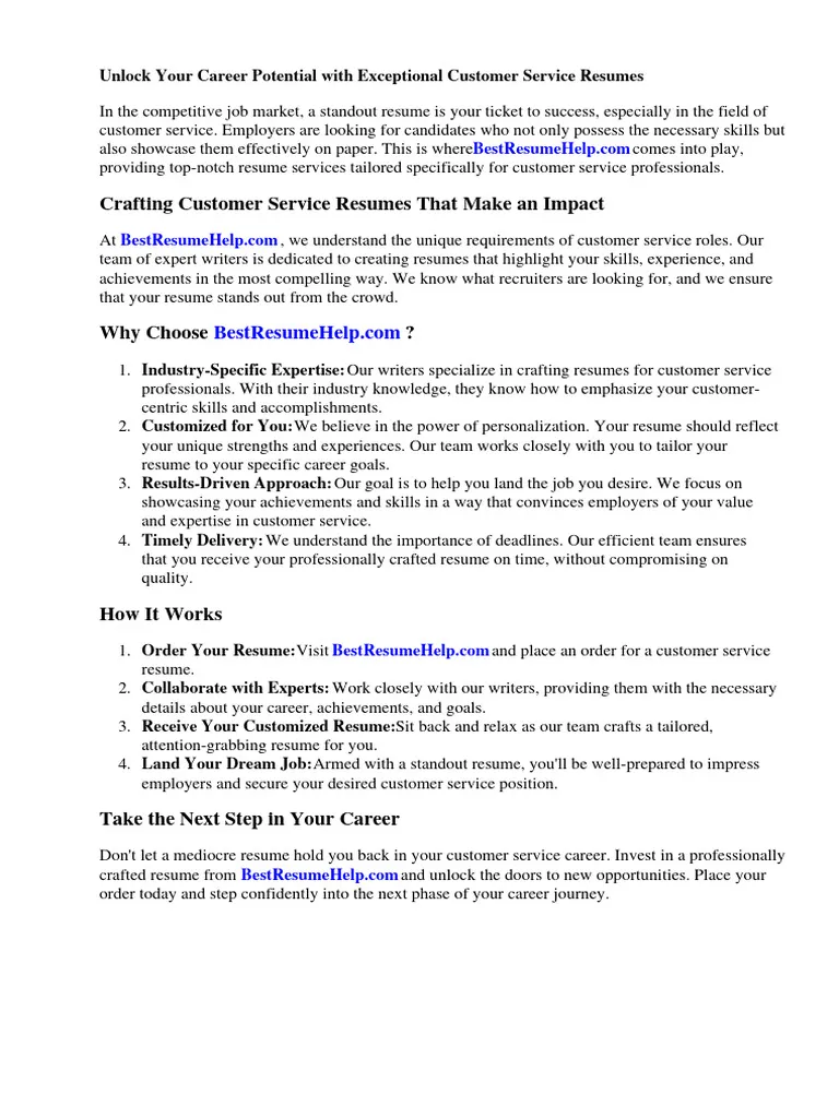 40590 customer service clerk cover letter
