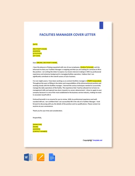 40596 facility management knowledge