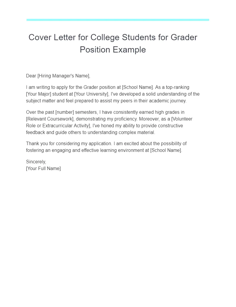 40603 personalize cover letter