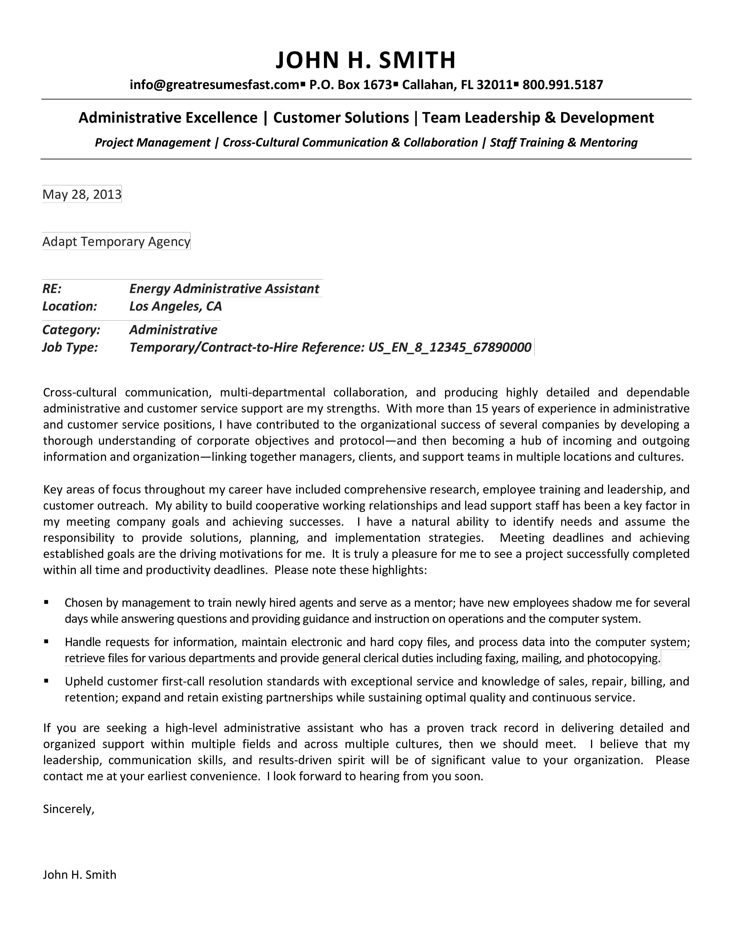 40620 cover letter examples