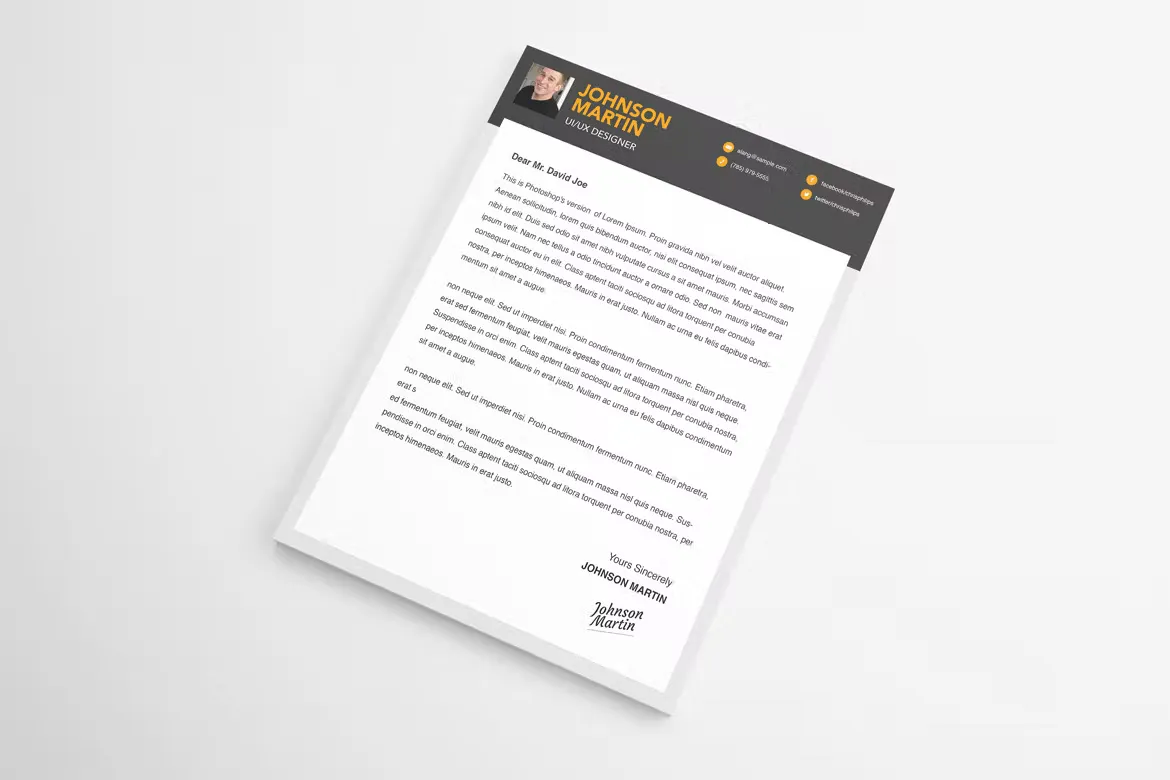 40624 tailoring cover letter
