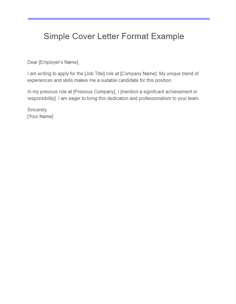 40634 contact information cover letter