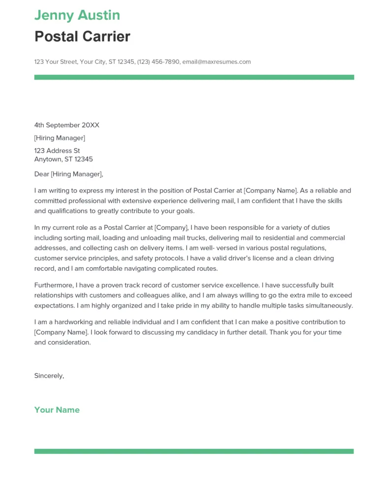 40638 rural carrier cover letter 2