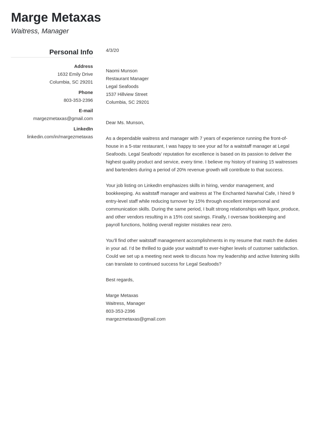 40640 restaurant cover letter 3