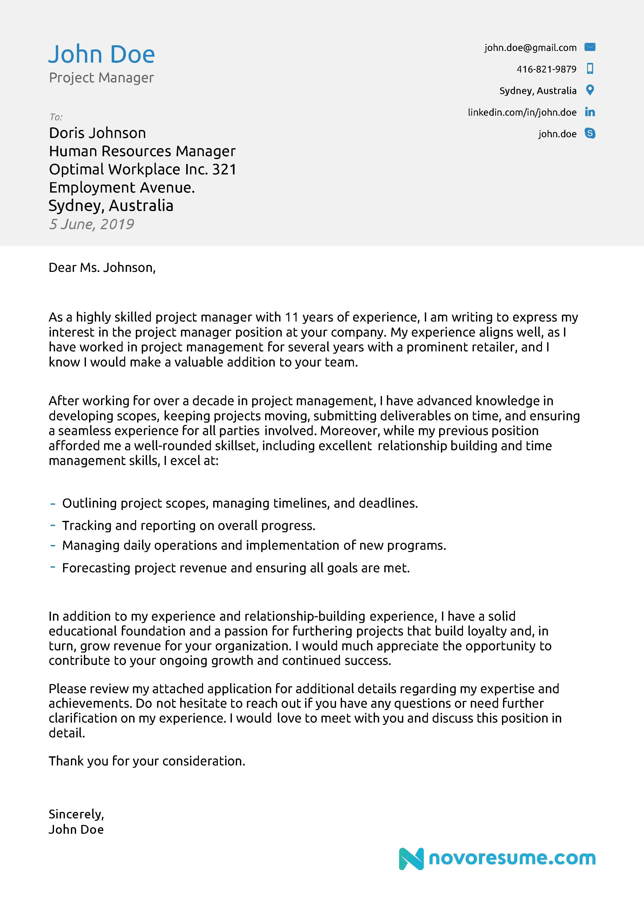 40646 good cover letter customize