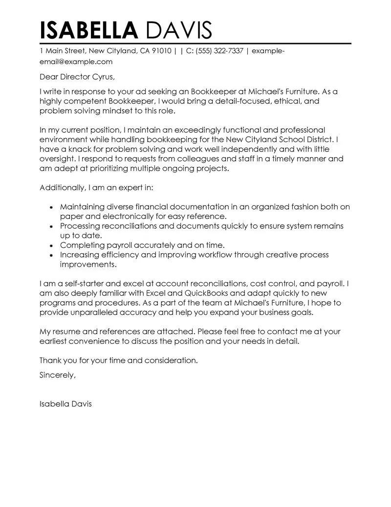 40646 good cover letter proofread