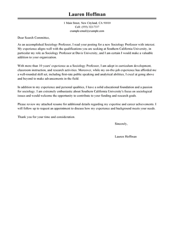 40649 cover letter examples professors 6