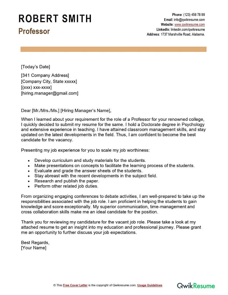 40649 cover letter examples professors 7