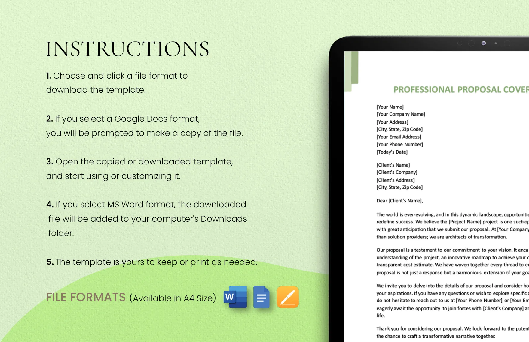 40650 formatting presentation