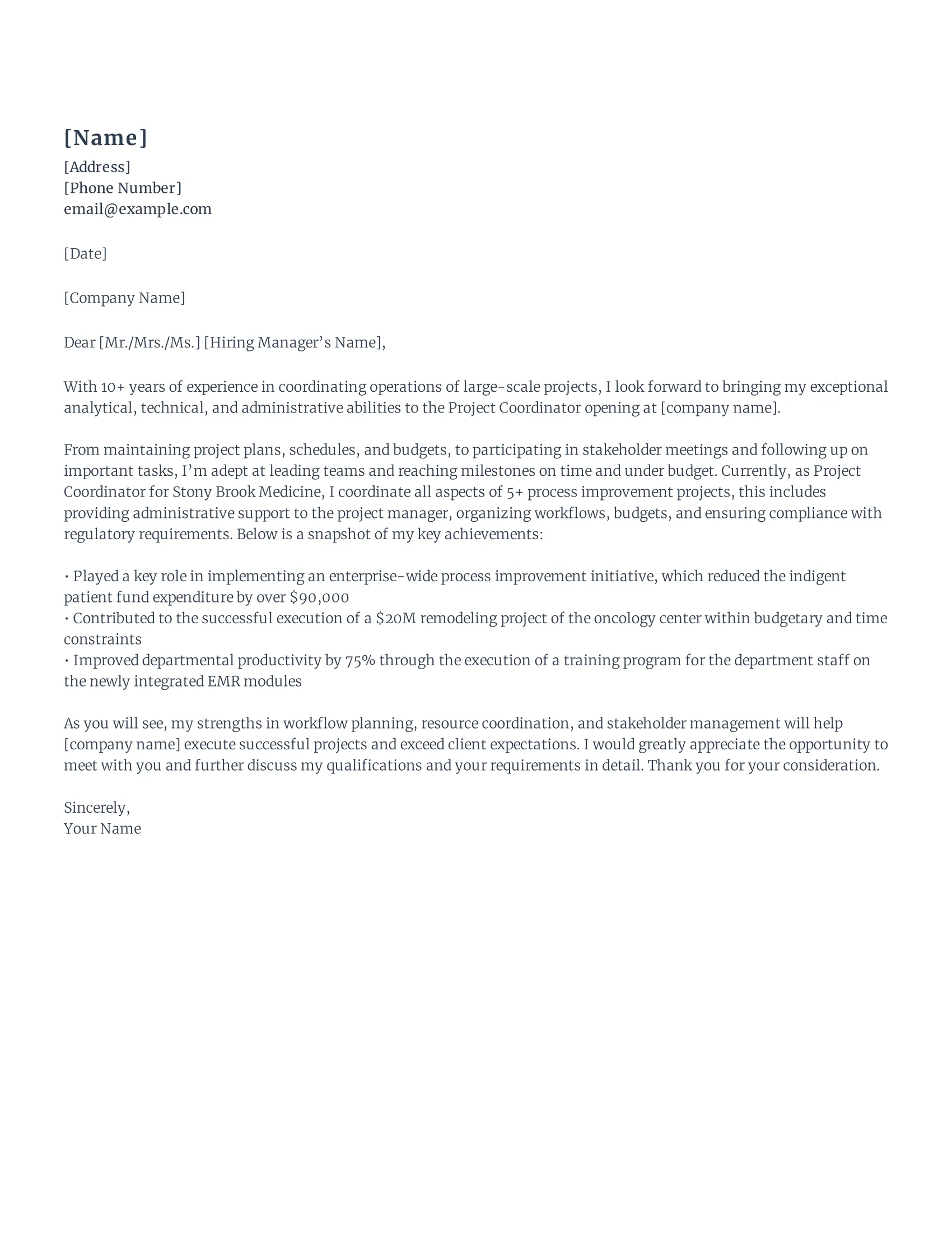 40652 cover letter formatting tips