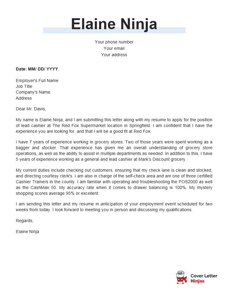 40657 cashier cover letter image2