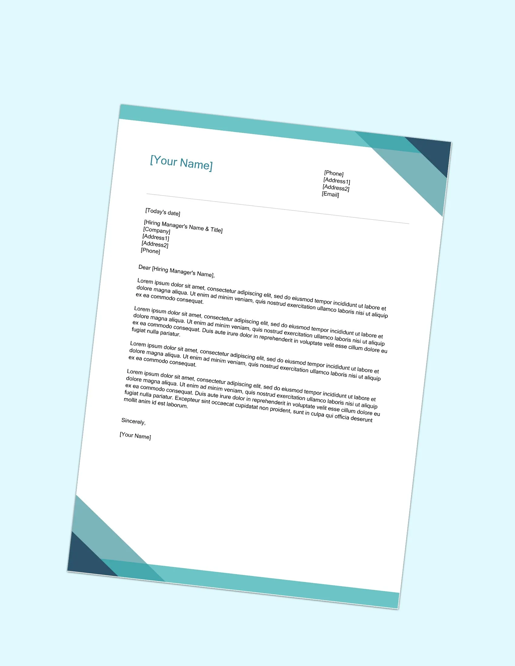 40664 cover letter skills