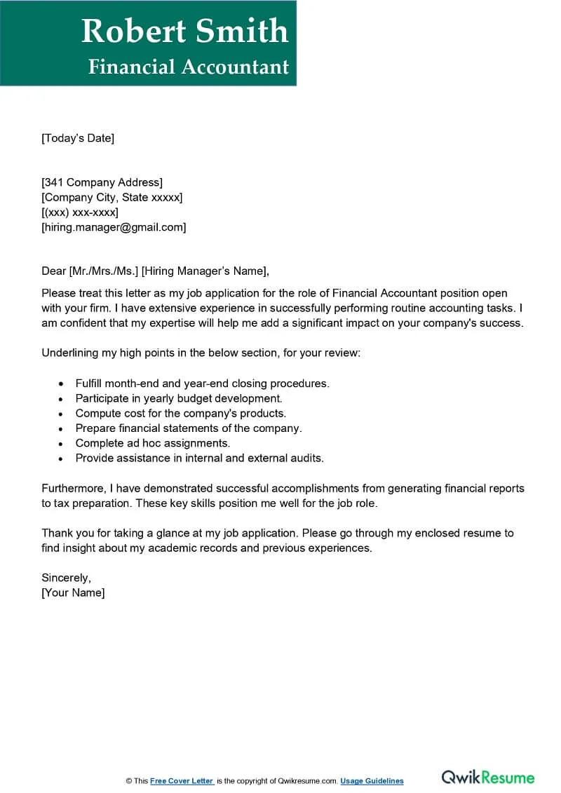 40665 financial manager formatting