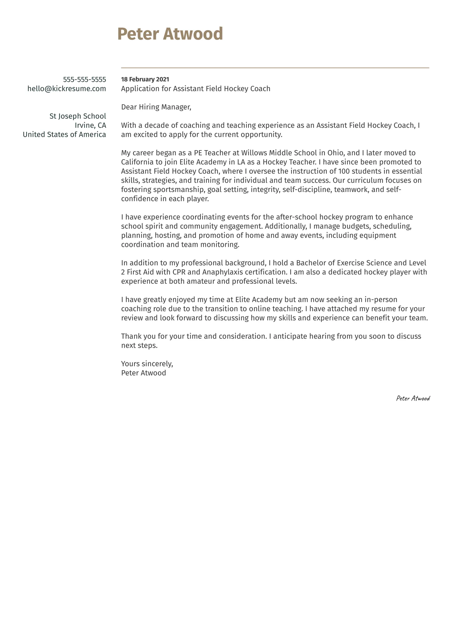 40667 tailoring cover letter