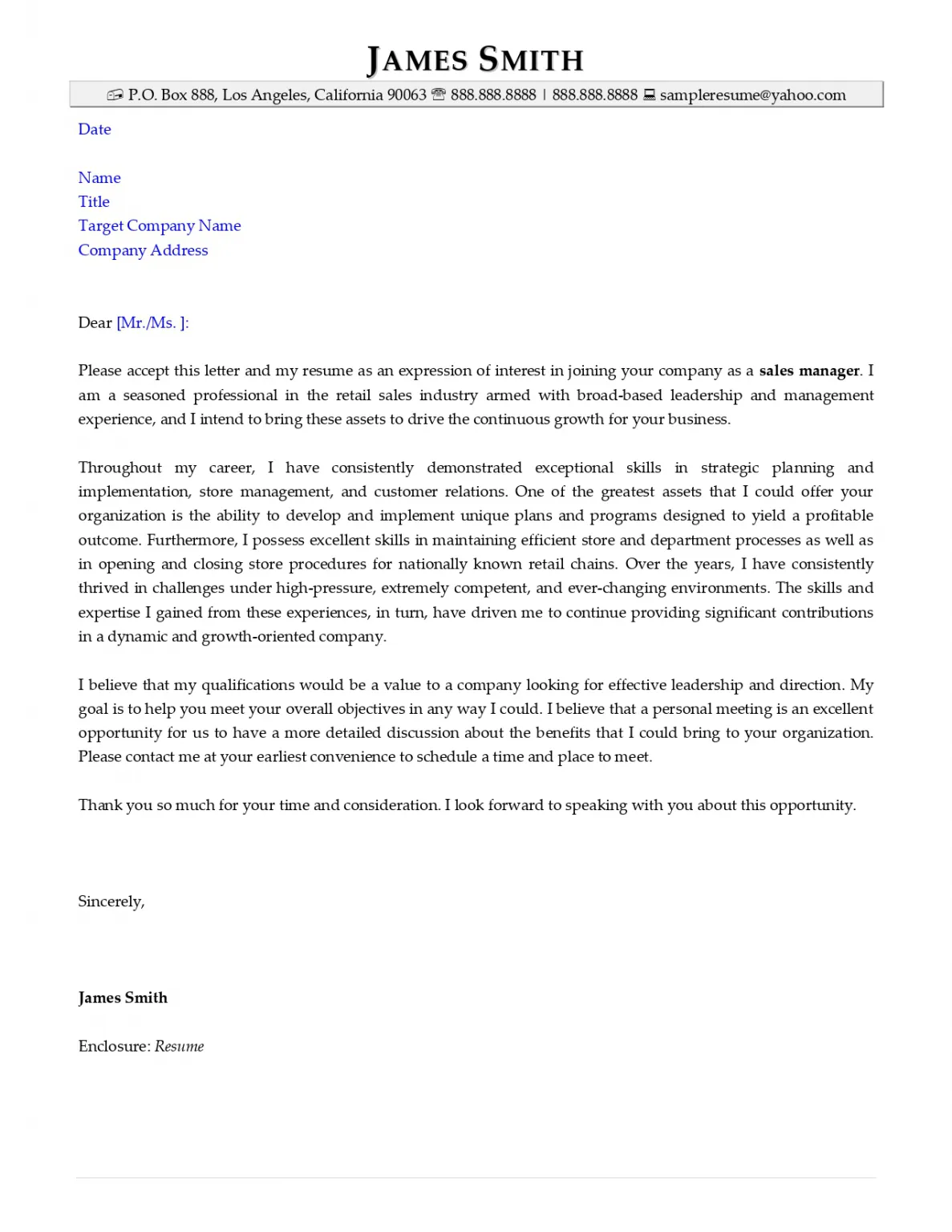 40668 enthusiasm cover letter