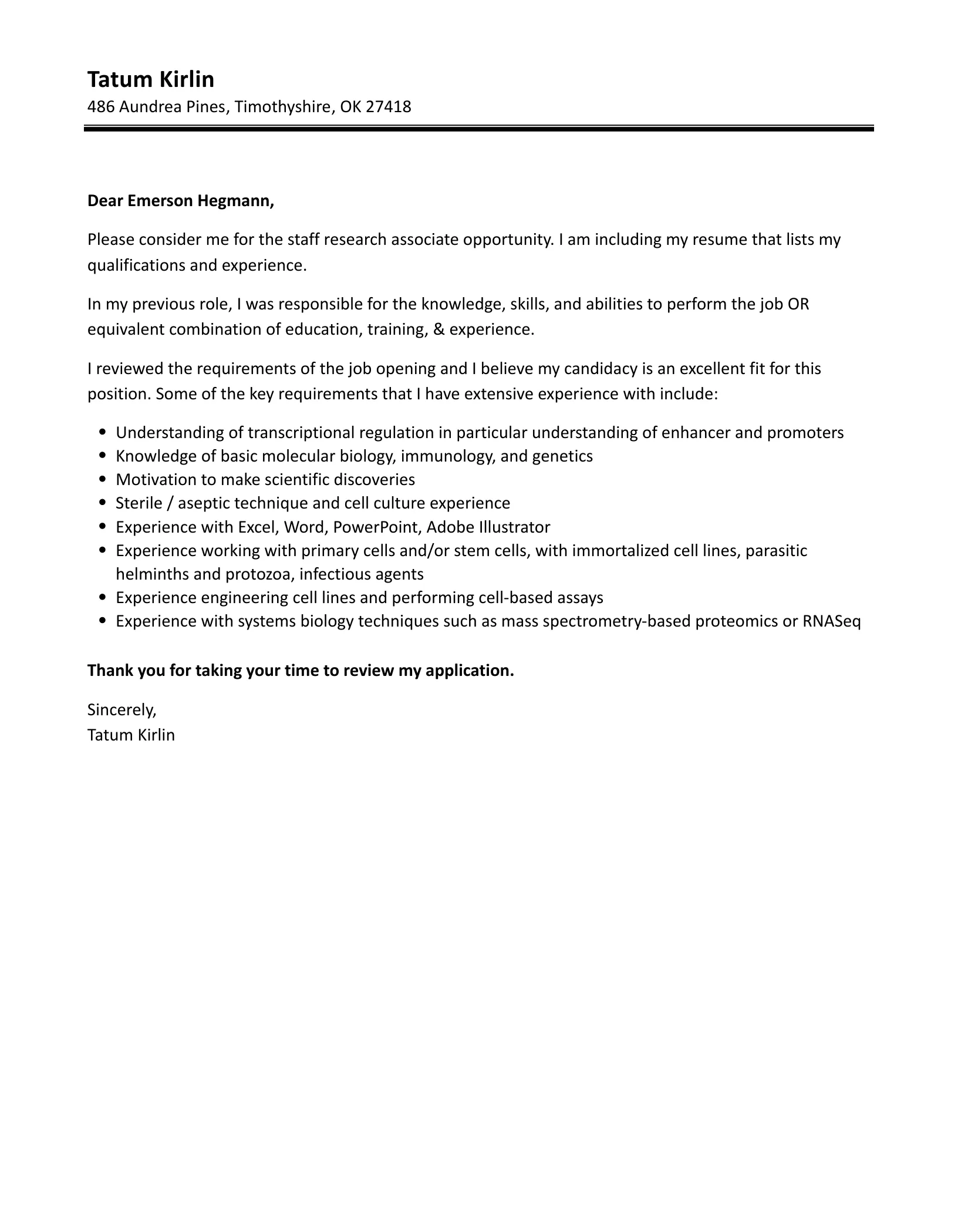 40675 cover letter research associate tips 5