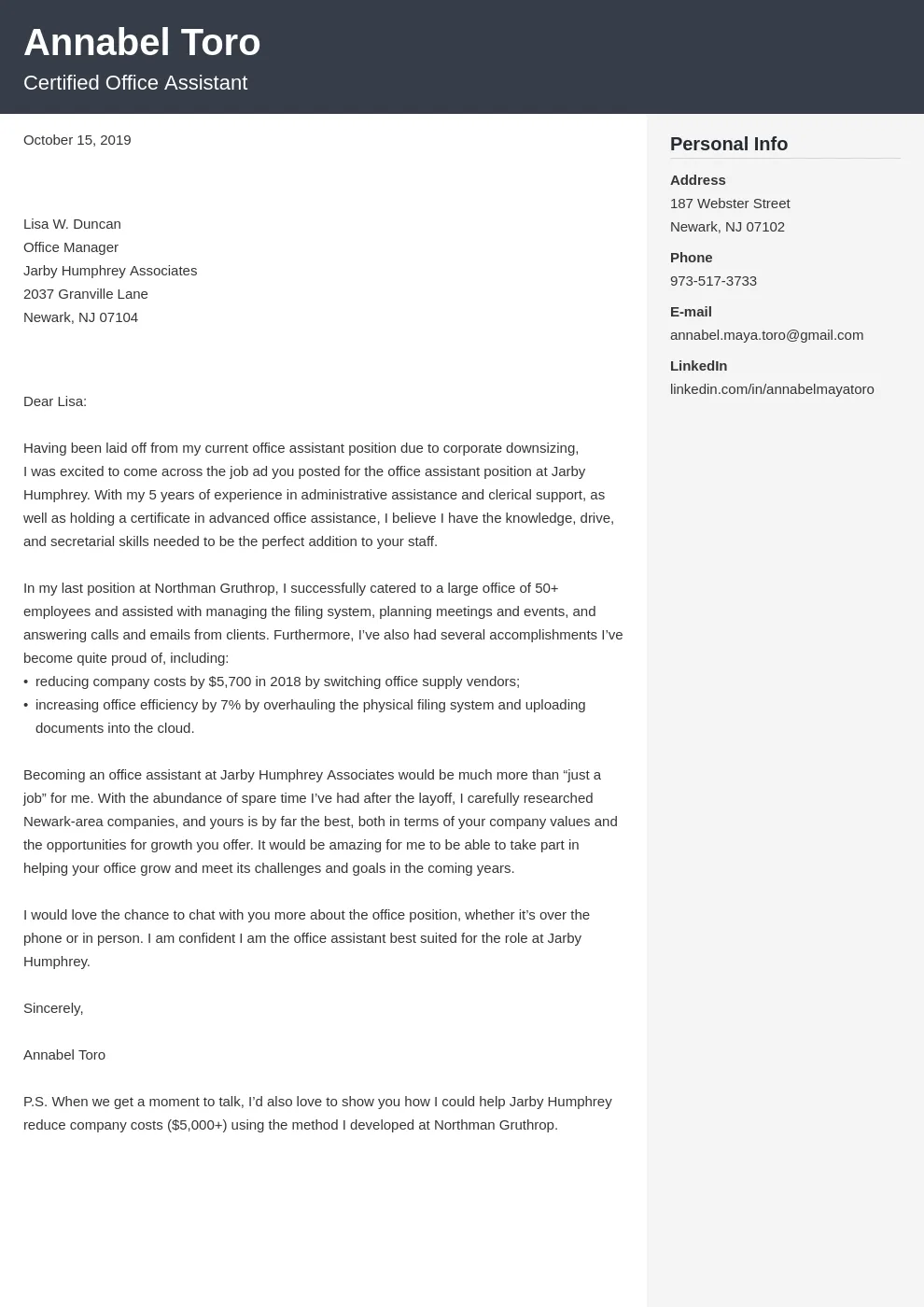 40678 cover letter mistakes