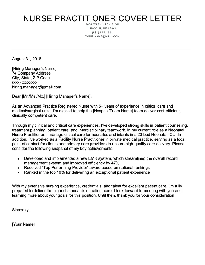 40679 cover letter formatting