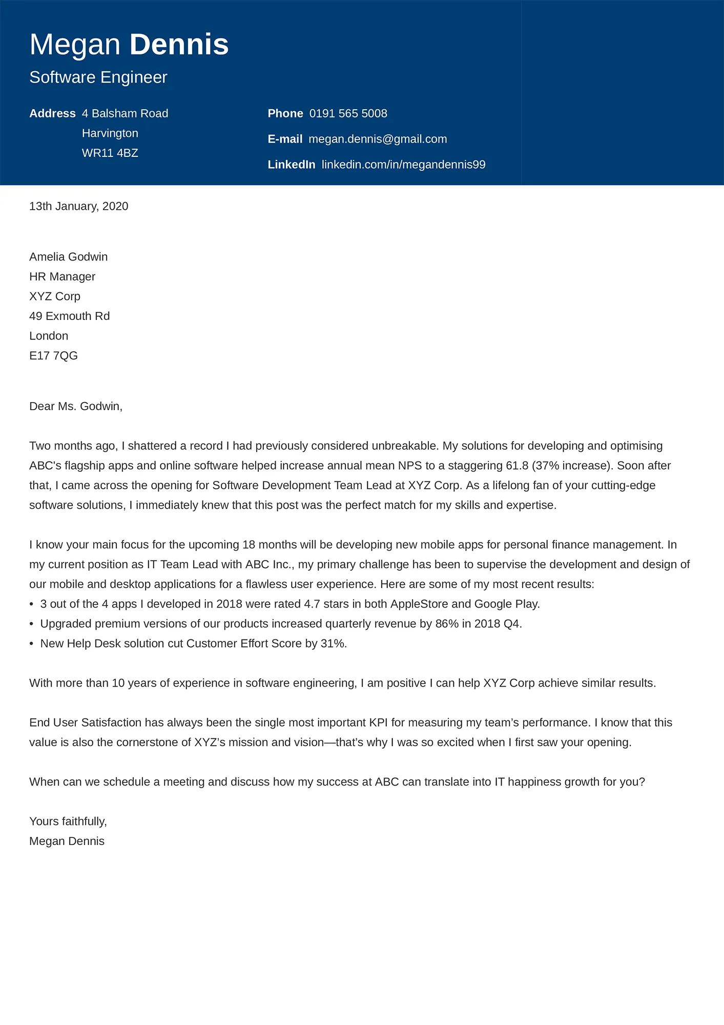 40685 strong cover letter elements