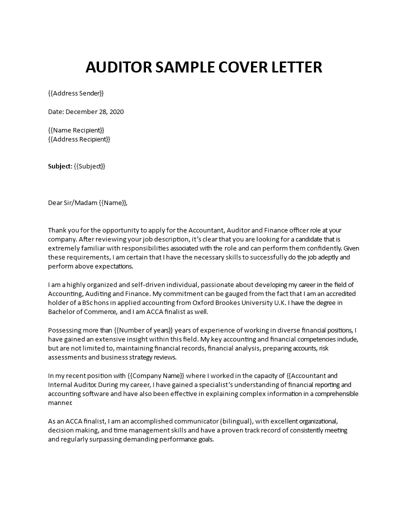 40690 cover letter formatting
