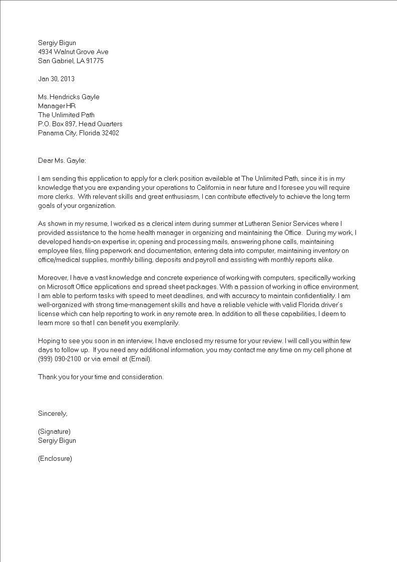 40696 entry level human services cover letter 5