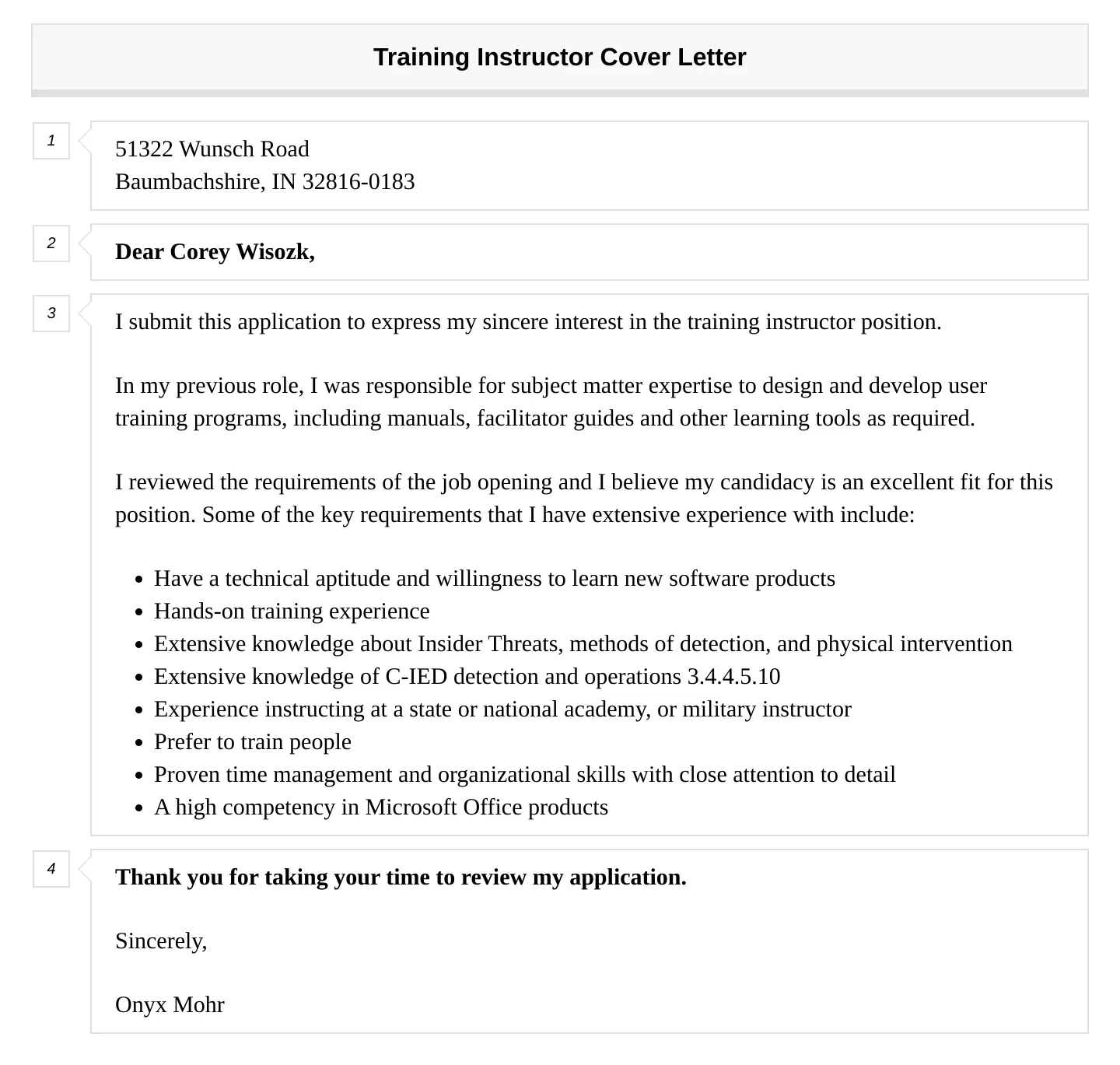 40698 instructor achievements
