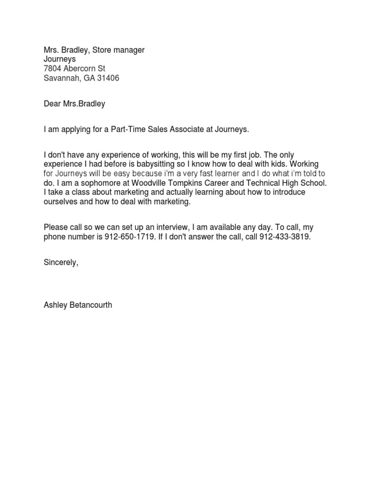 40699 cover letter sample pdf format