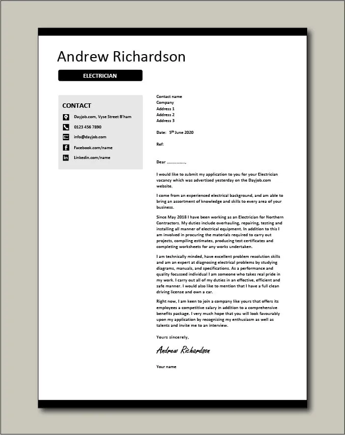 40703 electrical engineer resume