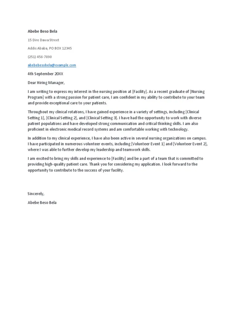 40704 cover letter writing