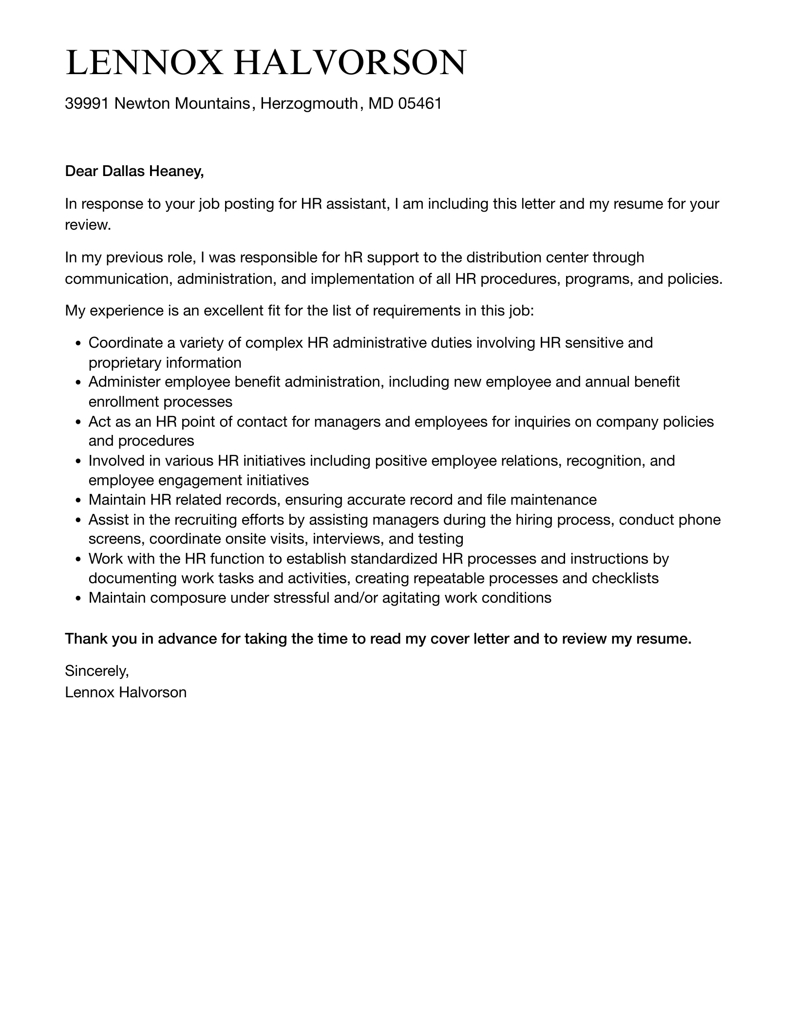 40708 action verbs hr