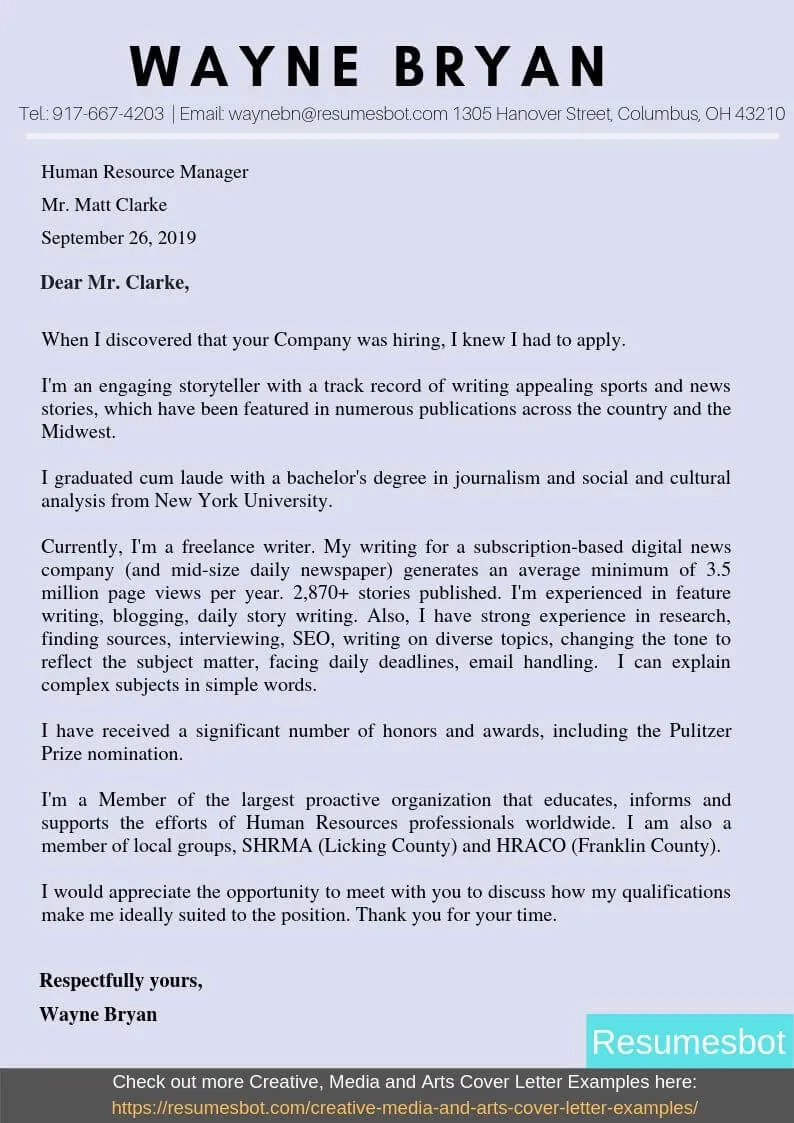 40710 research publication cover letter
