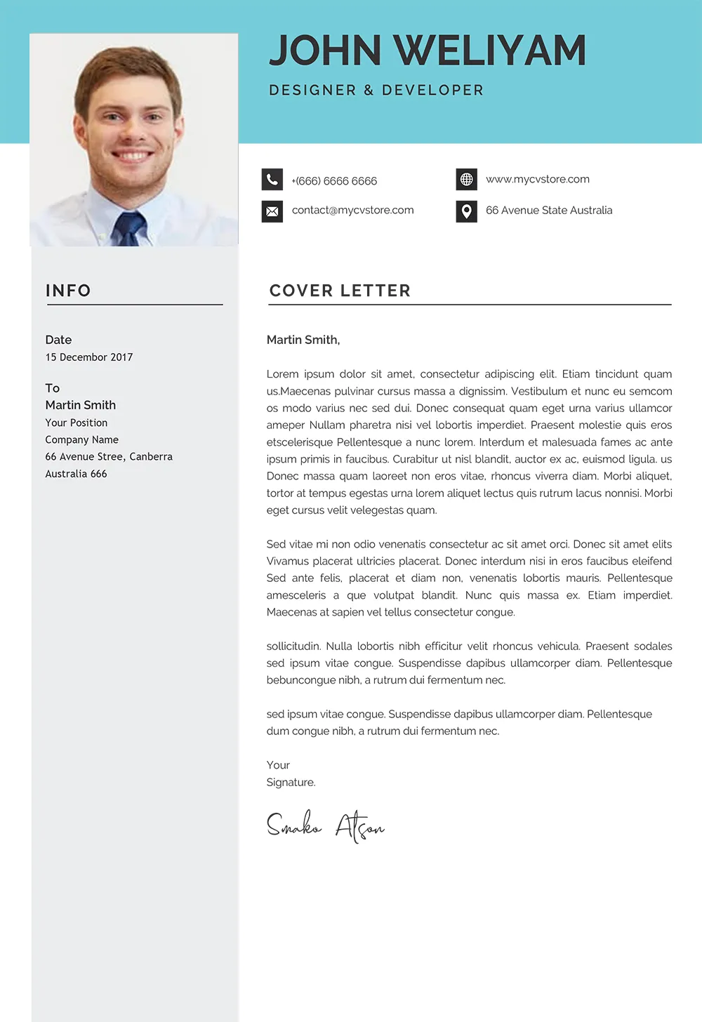 40719 cover letter example
