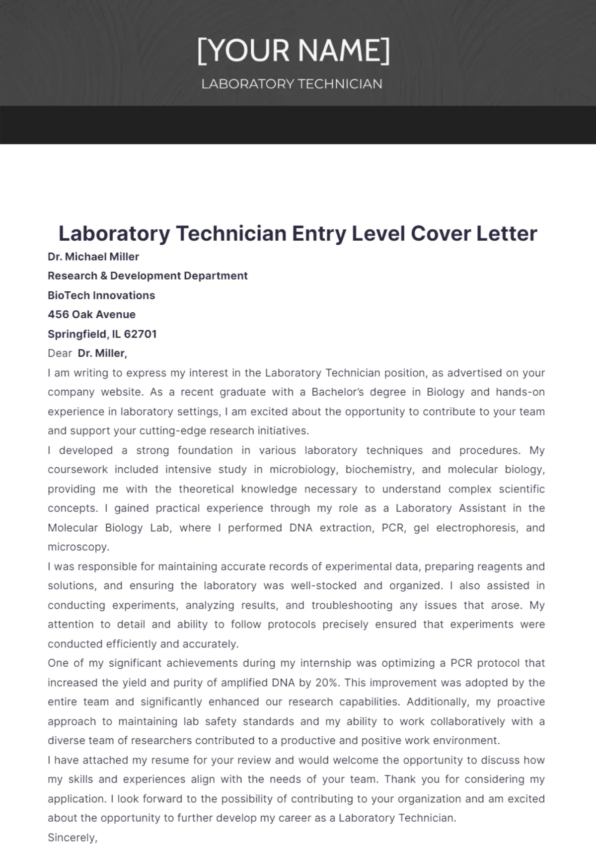 40733 forensic lab analysis