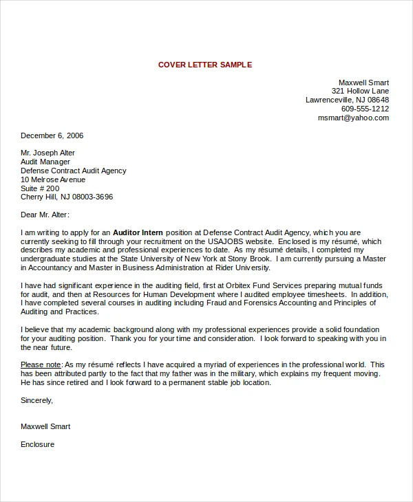 40746 cover letter sample 4