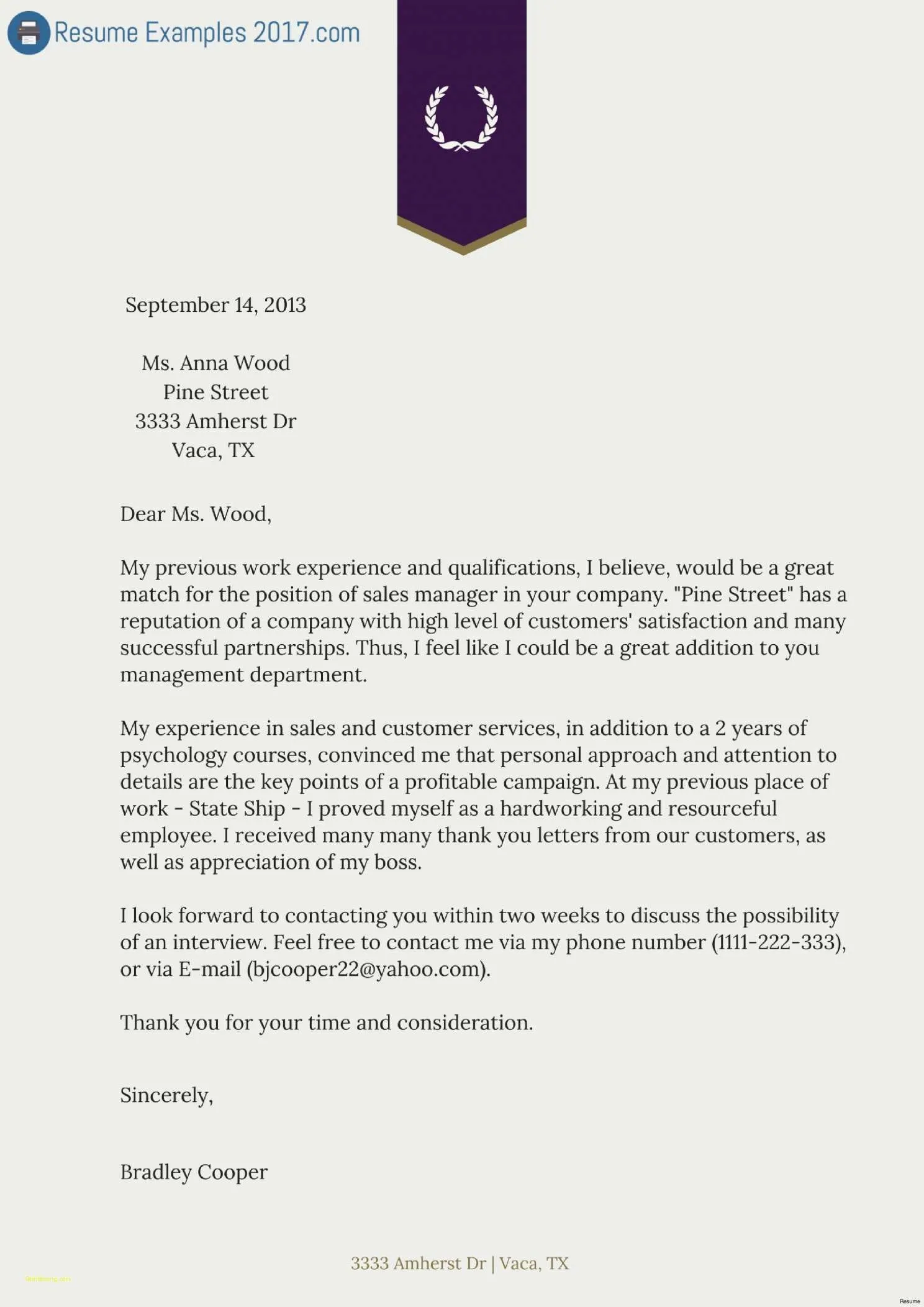 40752 australia cover letter keywords