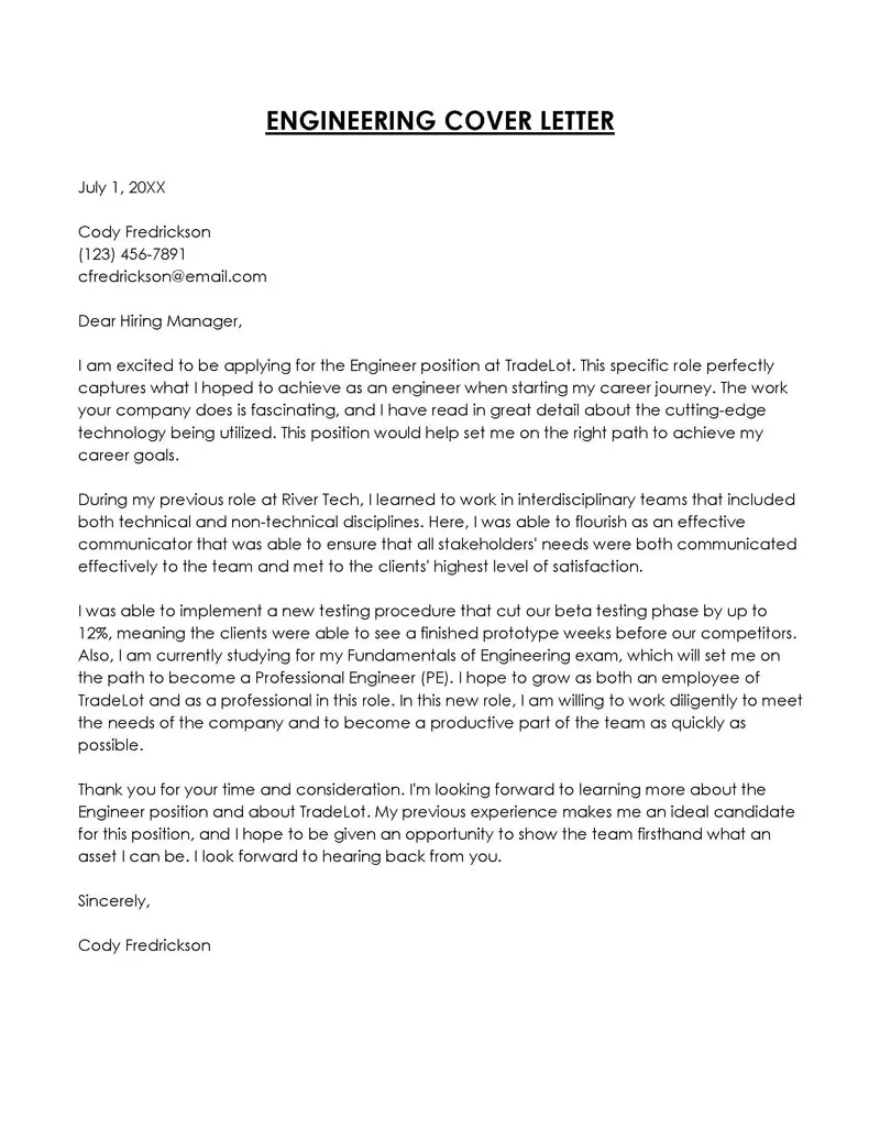 40760 engineering project description