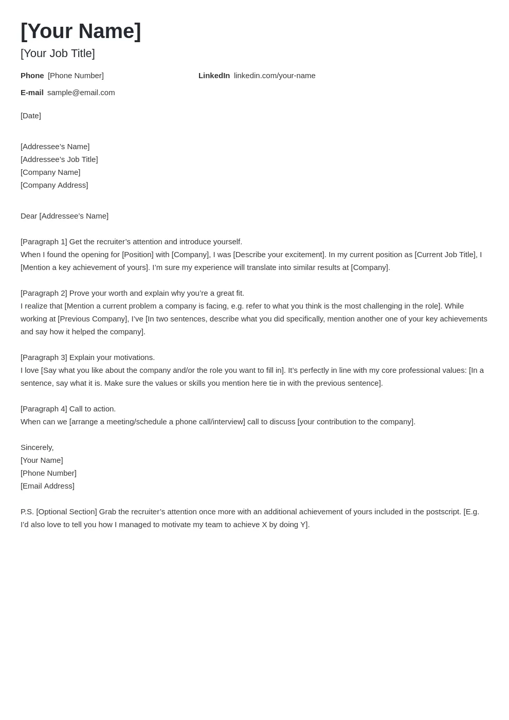 40769 cover letter mistakes
