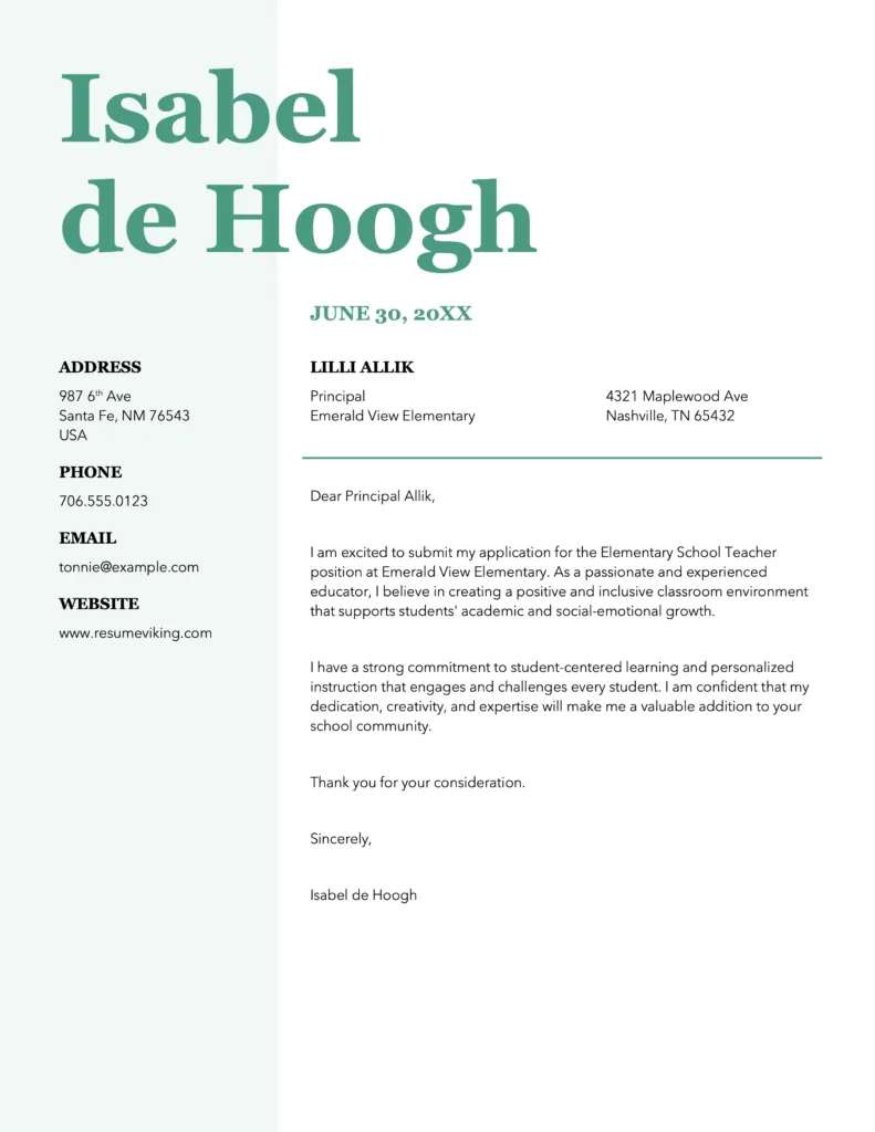 40770 cover letter template 4