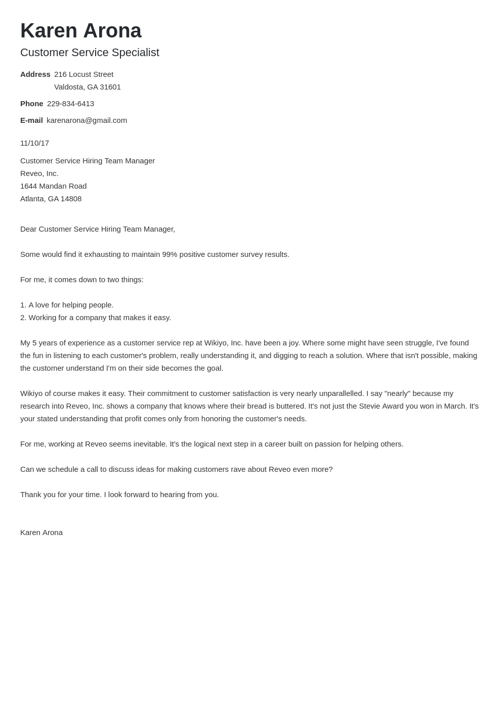 40779 cover letter addressing 5