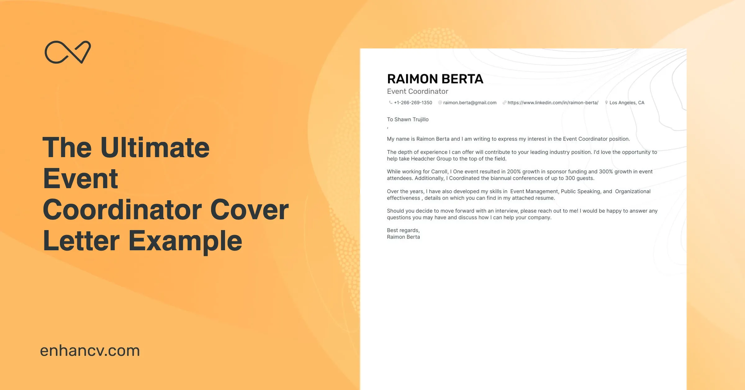 40790 cover letter structure