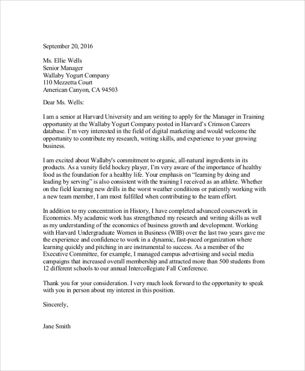 40799 tailoring cover letter