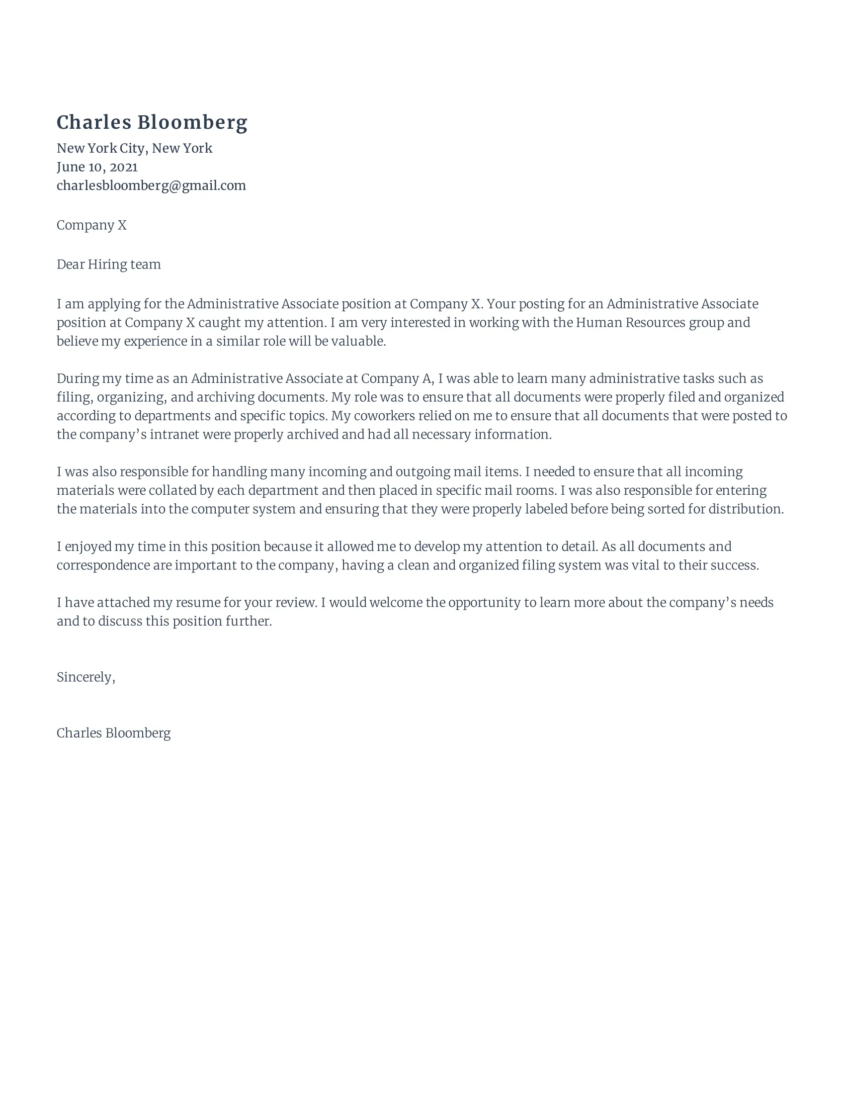 40808 administrative assistant cover letter image2