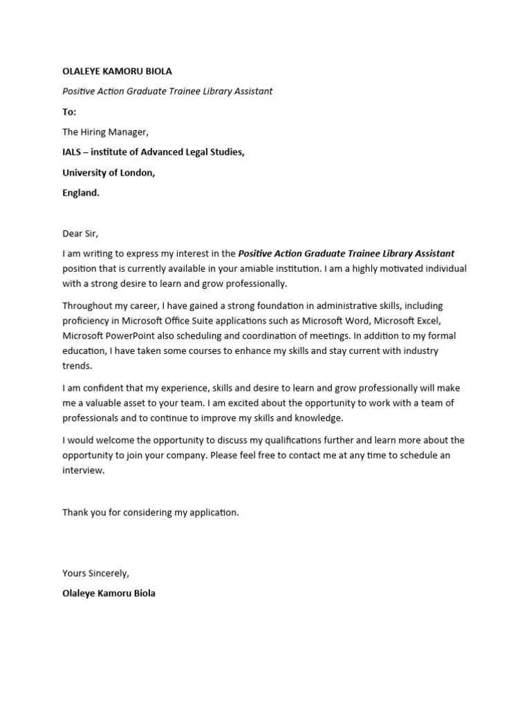 40809 cover letter cv