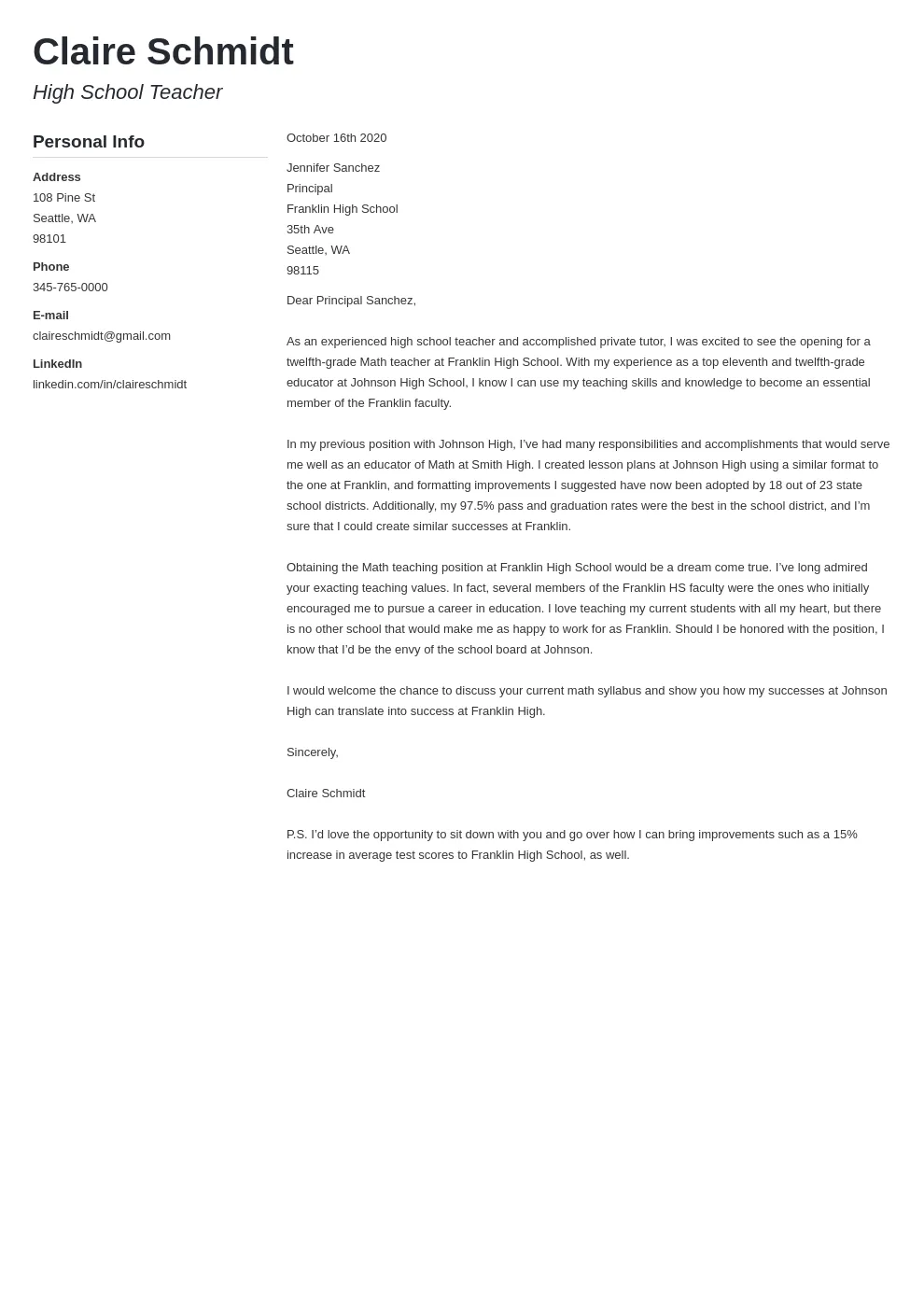 40815 cover letter writing