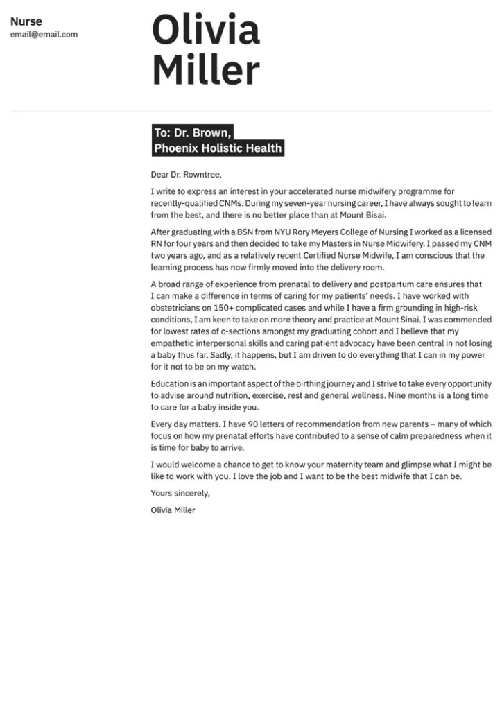 40815 header information cover letter