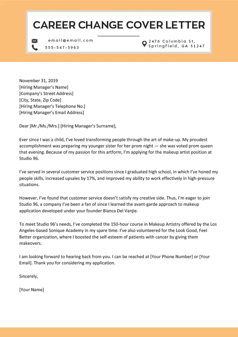 40817 cover letter structure