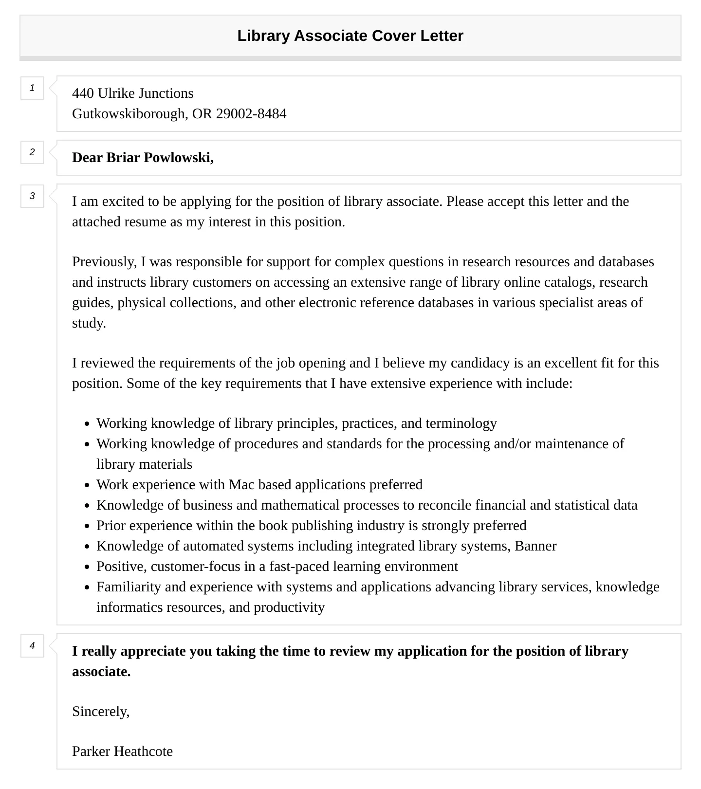 40824 cover letter formatting
