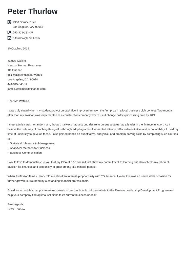 40831 cover letter closing entry level