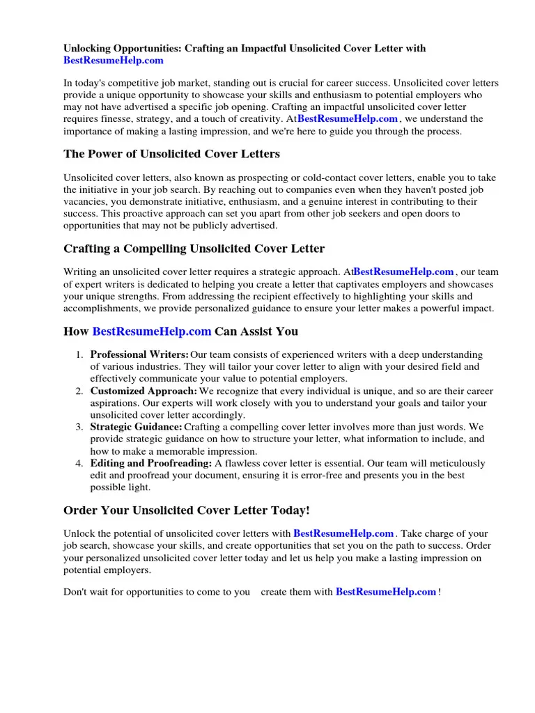 40839 unsolicited cover letter image1