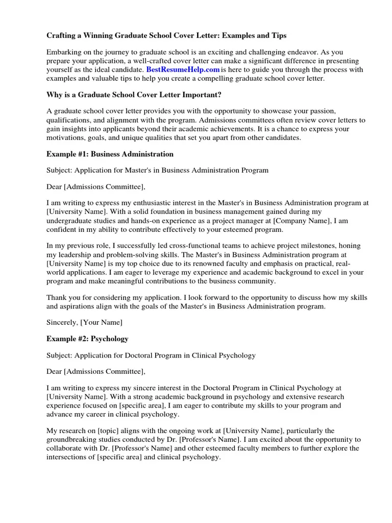 40842 grad school cover letter header